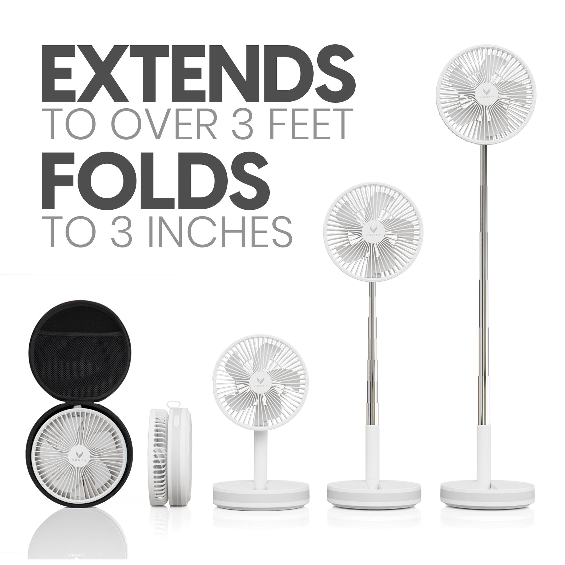 White fan folded
