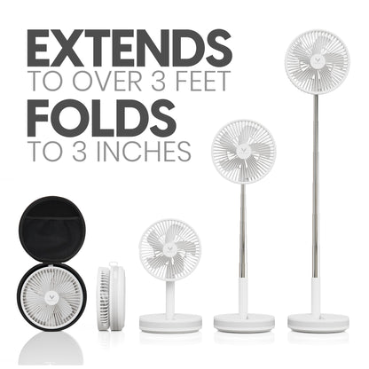 White fan folded
