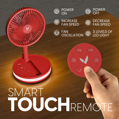 Red fan lifestyle